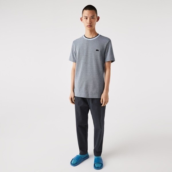 ボーダーネック鹿の子地Tシャツ | ラコステ(LACOSTE) | マルイ