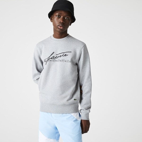 スクリプトネームプリントクルーネックスウェット | ラコステ(LACOSTE