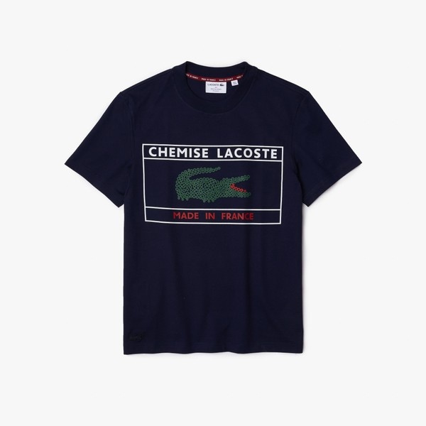 メイドインフランスボックスプリントTシャツ | ラコステ(LACOSTE