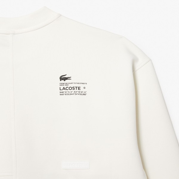 パッチワークテックスウェットクルーネック | ラコステ(LACOSTE