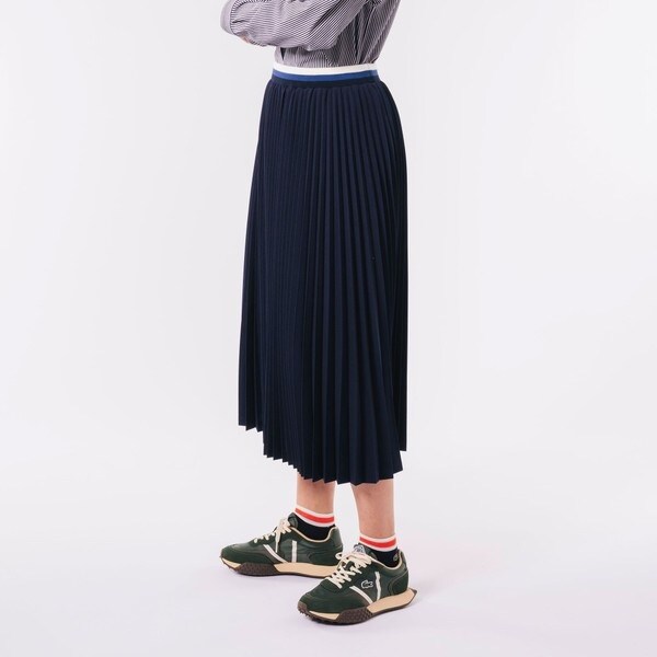 ウエストボーダープリーツスカート / ロングスカート | ラコステ