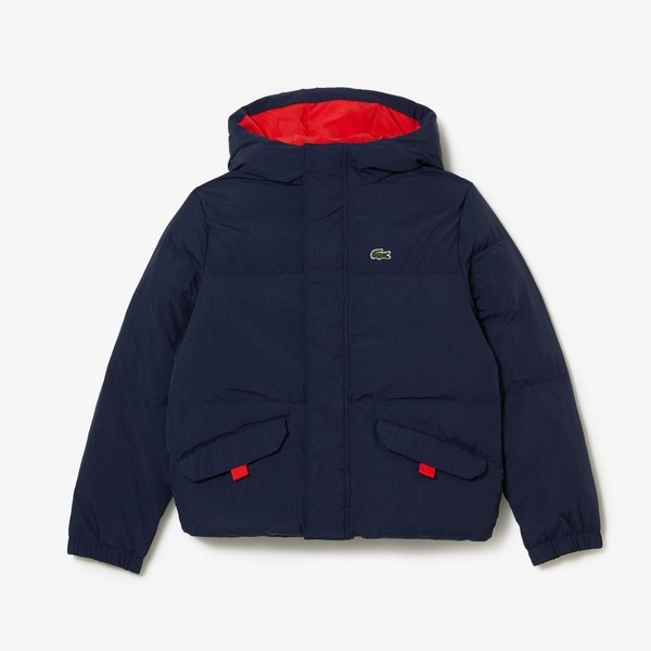 KIDSバックステッチパフジャケット | ラコステ(LACOSTE) | BJ9828-99