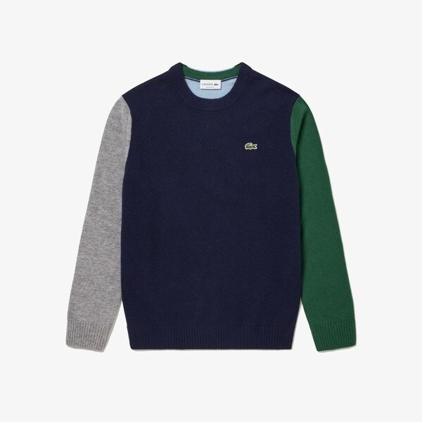 ウォッシャブルウールジップアップニットセーター | ラコステ(LACOSTE