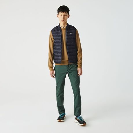 撥水中綿ジップアップベスト | ラコステ(LACOSTE) | マルイウェブチャネル