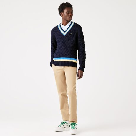 Vネックテニスセーター | ラコステ(LACOSTE) | マルイウェブチャネル