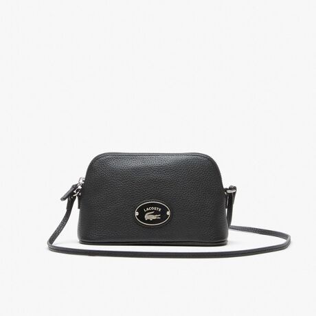 LACOSTE オリジン クロック メタルプレートチェーンショルダーバッグ 