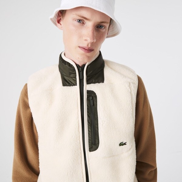 シェルパフリースベスト | ラコステ(LACOSTE) | マルイウェブチャネル