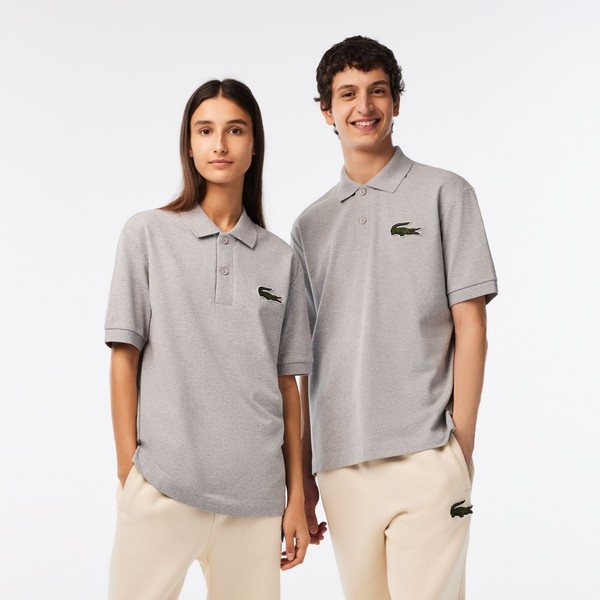 ルーズフィット コットン ピケ ポロシャツ | ラコステ(LACOSTE