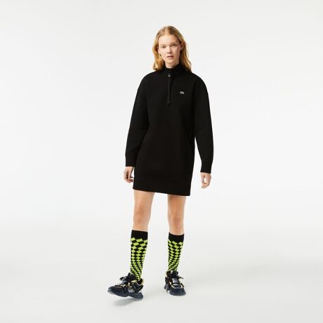 鹿の子地ハーフジップドレス | ラコステ(LACOSTE) | マルイウェブチャネル