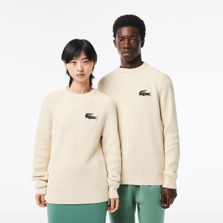 オーガニックコットンリブニットセーター | ラコステ(LACOSTE 