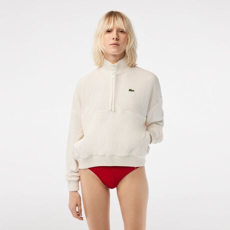 LACOSTE パイル地ハーフジップジャケット | ラコステ(LACOSTE 