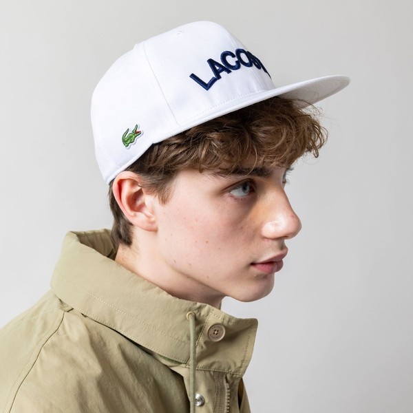 ストレートブリムフラットバイザーBBキャップ | ラコステ(LACOSTE