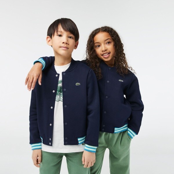 LACOSTE BOYS スウェットバーシティジャケット | ラコステ(LACOSTE