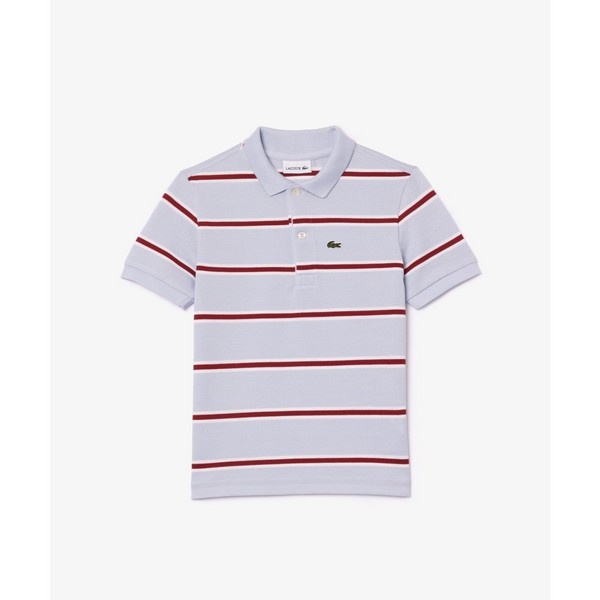 BOYS ベーシックボーダーポロシャツ | ラコステ(LACOSTE) | PJ7124-99