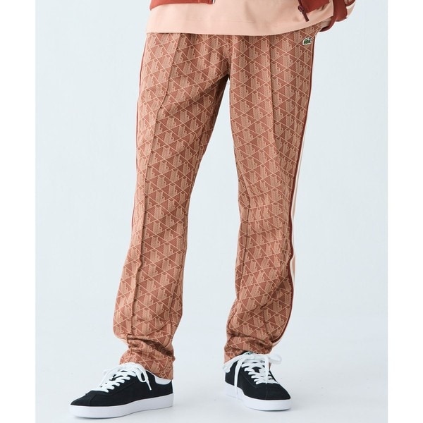 新品未使用　Lacoste サイドテーピングモノグラムジャカードトラックパンツ サイドテーピングモノグラムジャカードトラックパンツ | ラコステ