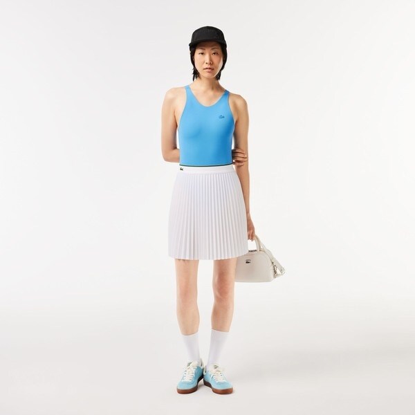 配色ウエストプリーツテニススカート | ラコステ(LACOSTE