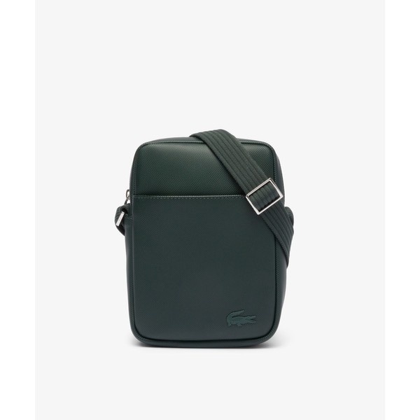 LACOSTE CHANTACO ラコステ スクエアショルダーバッグ ブラック ラコステ LACOSTE CHANTACOスクエアショルダーバッグ （ブラック