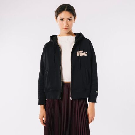 ボアワニロゴスウェットジップフーディー | ラコステ(LACOSTE 