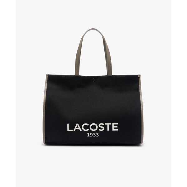 ラコステ　ヘリテージキャンバス テニススタイルトートバッグ LACOSTE｜ヘリテージキャンバス テニススタイルトートバッグ | Rakuten