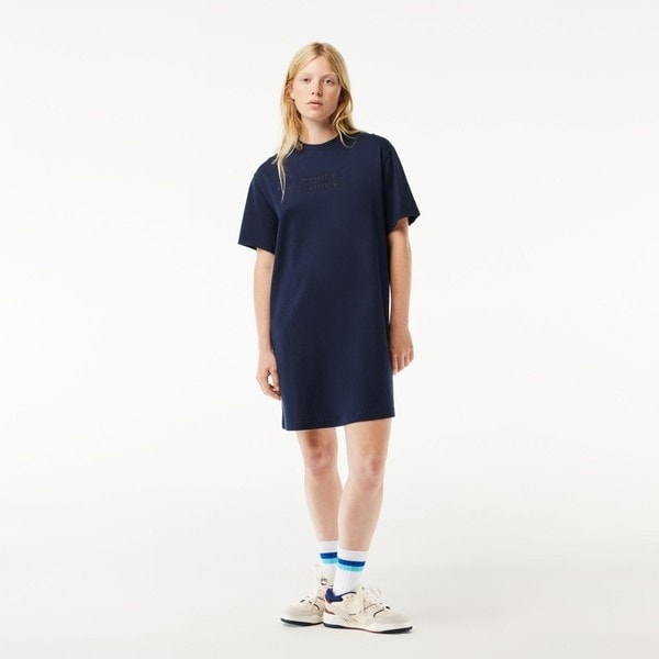 ボーイフレンドスエットワンピース | ラコステ(LACOSTE) | マルイウェブチャネル