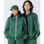 モノグラムジャカードトラックジャケット 【セットアップ対応 