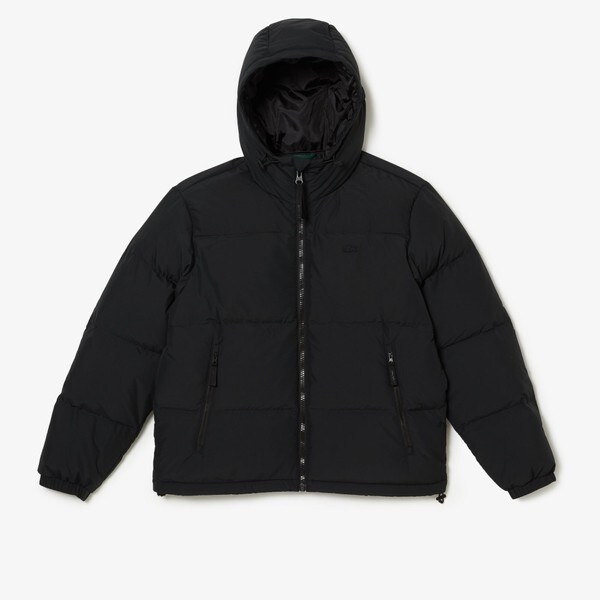 LACOSTE バックステッチダウンジャケット ラコステ LACOSTE バックステッチダウンジャケット（ダーク