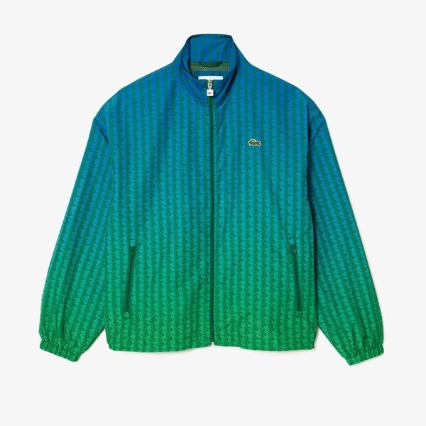 LACOSTE バックプリントモノグラムトラックジャケット バックプリントモノグラムトラックジャケット | LACOSTE