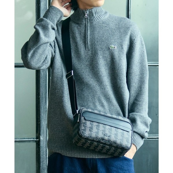 ザ ブレンド グレインテクスチャーショルダーバッグ | ラコステ