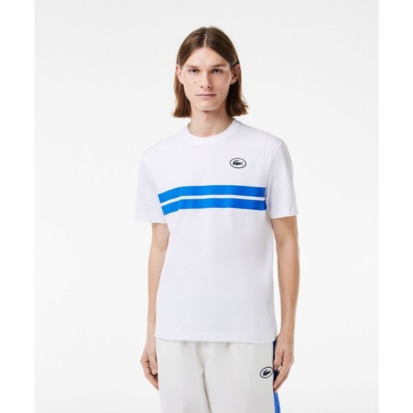 LACOSTE/バーシティグラフィックプリントクルーネックTシャツ バーシティグラフィックプリントクルーネックTシャツ | ラコステ