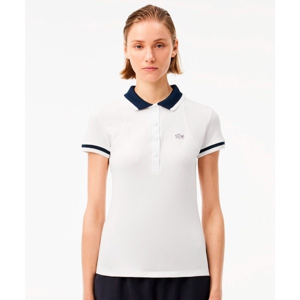 オーバーサイズ スキッパーニットポロシャツ | ラコステ(LACOSTE