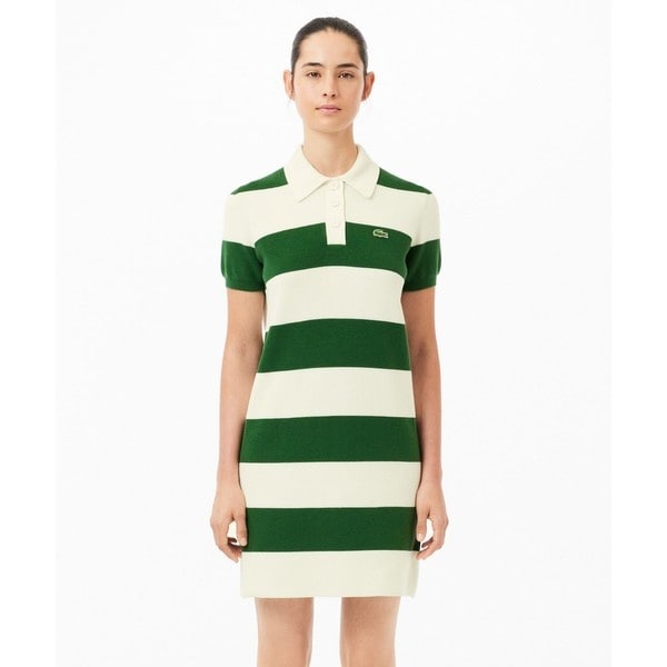 オーガニックコットンピケポロドレス | ラコステ(LACOSTE