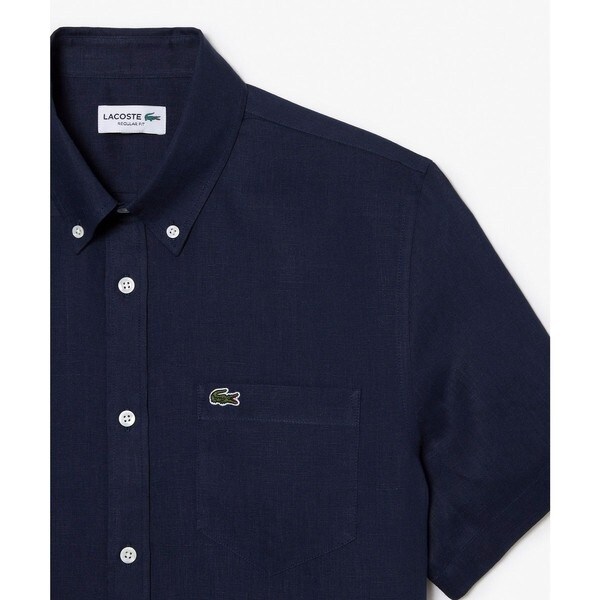 リネンボタンダウンシャツ | ラコステ(LACOSTE) | マルイウェブ