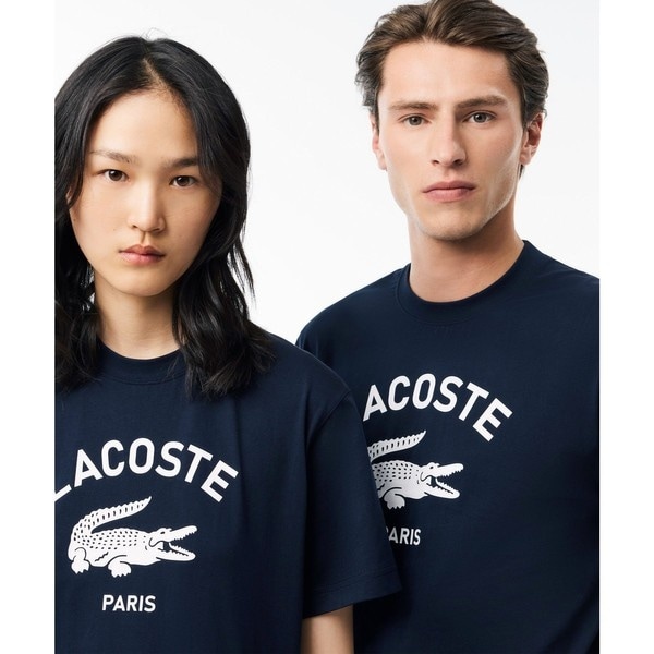 ヘビーウェイト アーチネームカレッジロゴプリント 半袖Tシャツ