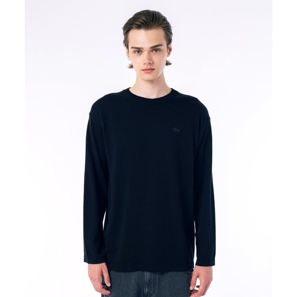 ハイストレッチコットンニット長袖Tシャツ | ラコステ(LACOSTE