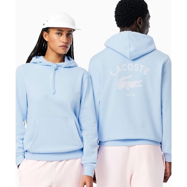 裏パイル地 バックプリントスウェットパーカー | ラコステ(LACOSTE