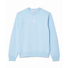 裏パイル地 ワンポイングラフィックプリントクルーネックスウェット トレーナー