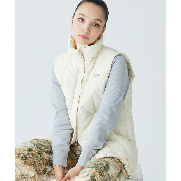 PrimaLoft中綿 撥水 インサレーション ダイヤモンドキルティングミドル