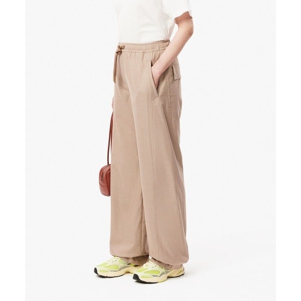 LACOSTE / ラコステ 縛る テーパードジャージトラウザー