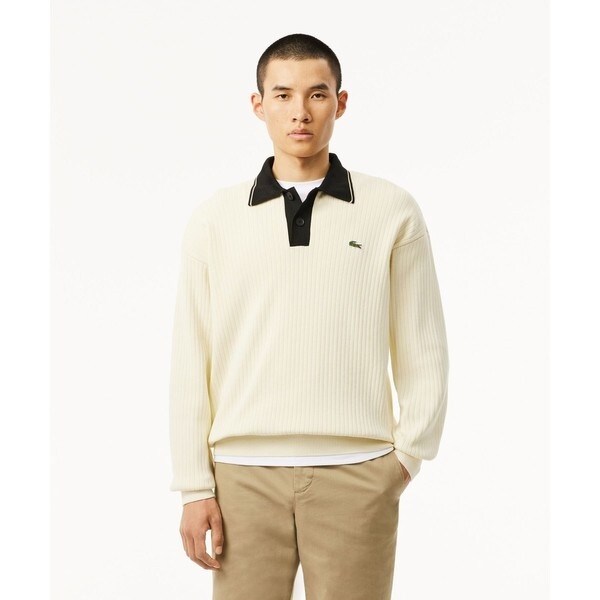 フランスメイドリブニットポロシャツ | ラコステ(LACOSTE) | マルイ フランスメイドリブニットポロシャツ | ラコステ(LACOSTE) | マルイ