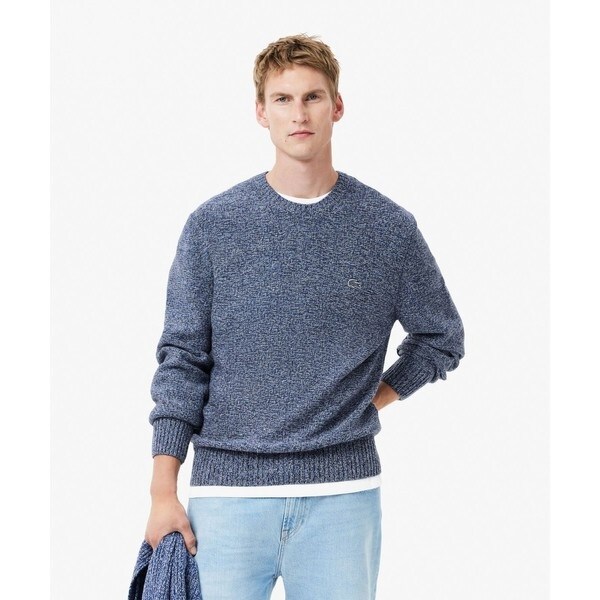 エッセンシャルメランジニット ウールセーター | ラコステ(LACOSTE