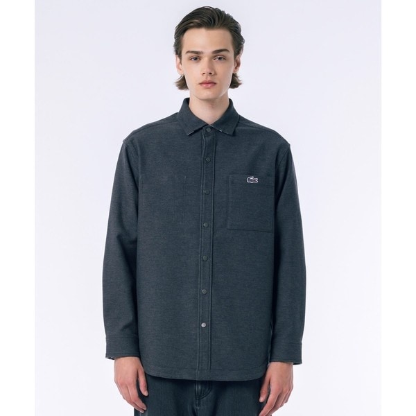 プレーン×バッファローチェックリバーシブルシャツアウター | ラコステ