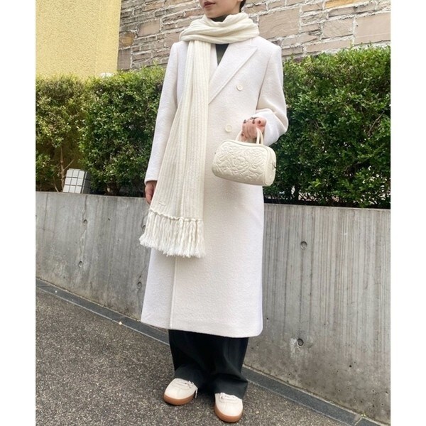 ダブルブレストウール ロングコート | ラコステ(LACOSTE) | マルイ