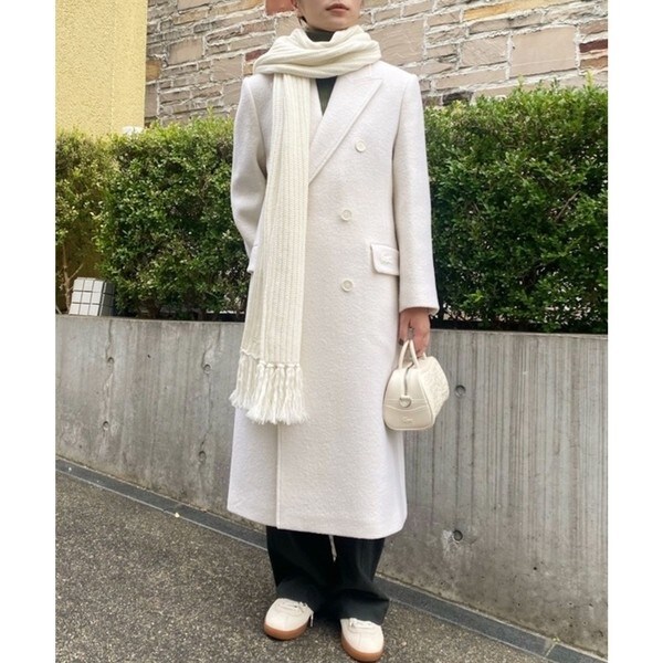 ダブルブレストウール ロングコート | ラコステ(LACOSTE) | マルイ