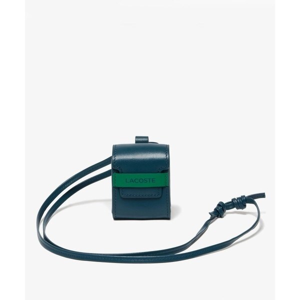 【未使用級/現行】 LACOSTE ソリッドナイロン ポーチ付きスマホホルダー ラコステ LACOSTE ソリッドナイロン ポーチ付きスマホホルダー