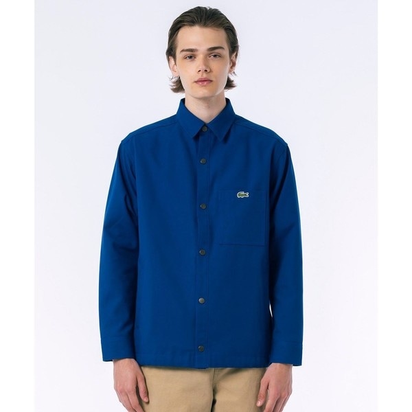 ラコステ（LACOSTE）/防風 撥水 裾ドロストコード シャツジャケット ce016-61139-03b.jpg