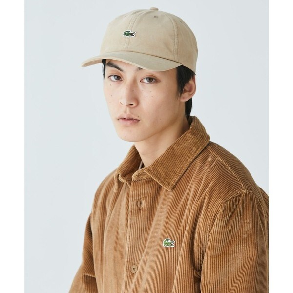 ワンポイントワニロゴ・コーデュロイキャップ | ラコステ(LACOSTE