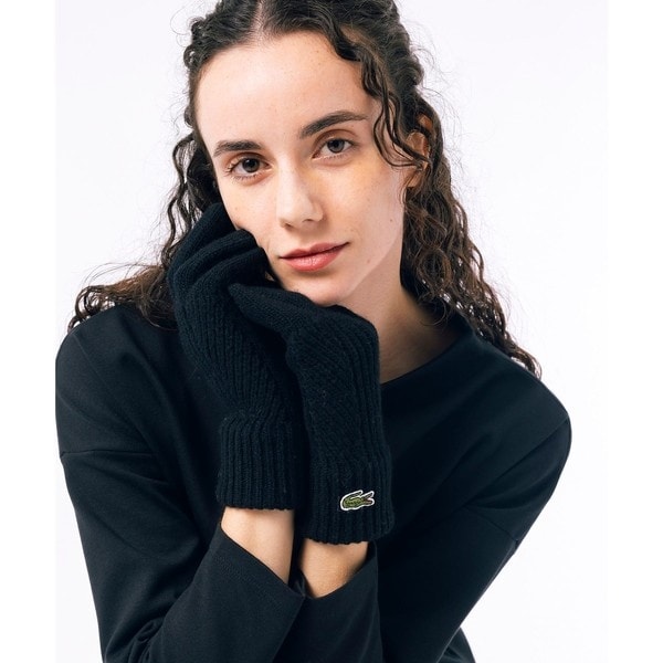 【LACOSTE】 コンビ・ニッティンググローブ コンビ・ニッティンググローブ | ラコステ(LACOSTE) | マルイ