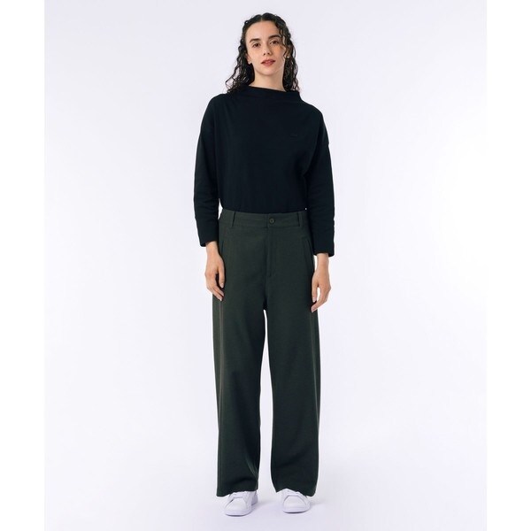 ストレッチツイル ウールライクワイドパンツ | ラコステ(LACOSTE
