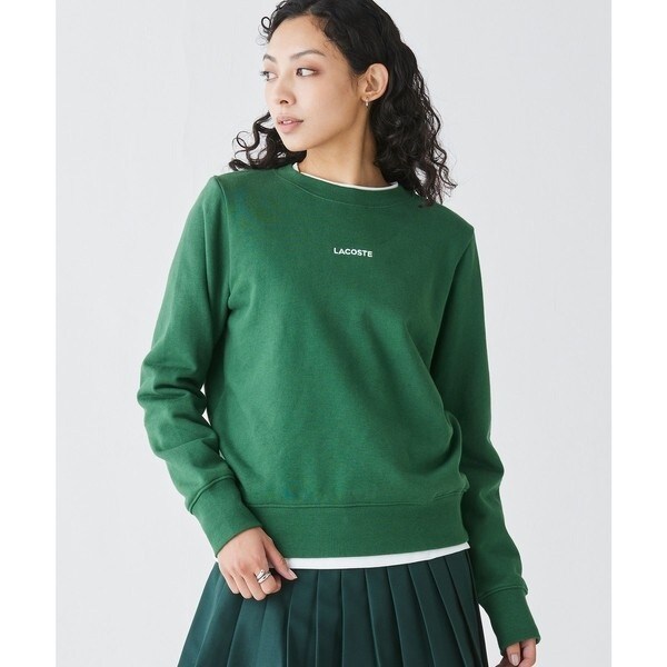 LACOSTE 水色 トレーナー　FR S US L フランス購入　数回着用のみ LACOSTE 水色 トレーナー FR S US L フランス購入 数回着用のみ