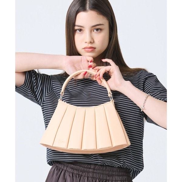 LENGLEN レザープリーツハンドバッグ | ラコステ(LACOSTE) | マルイ
